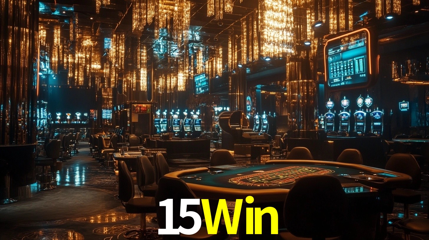 Sinta a adrenalina dos jogos de cassino com 15Win